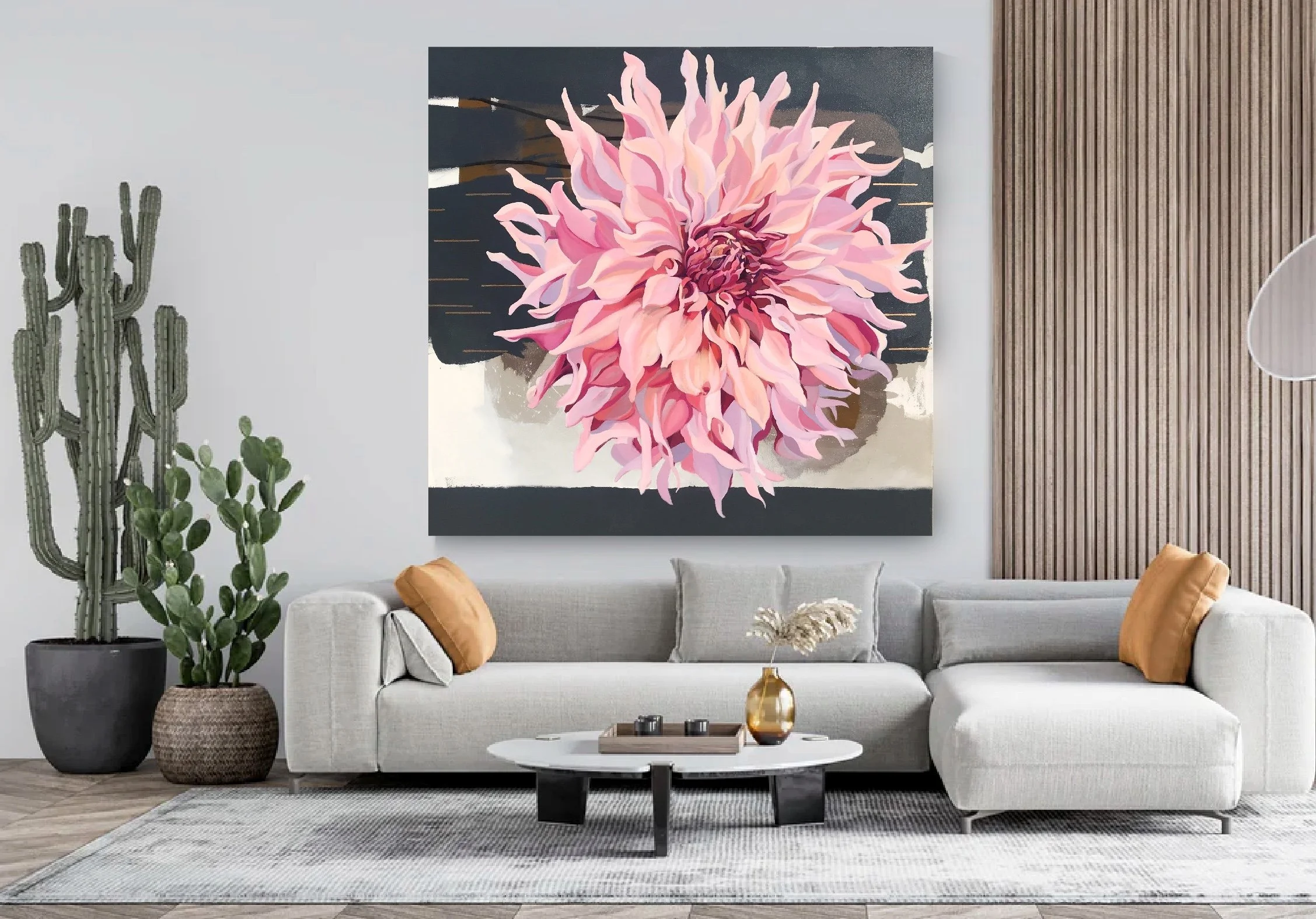 Dahlia Dance 60x60 — JENNIFER RASMUSSON